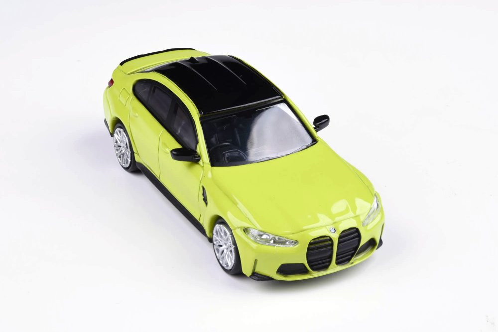 BMW M3 (G80), Sao Paulo Yellow - Paragon PA55204YL - 1/64 scale Diecast Model Toy Car