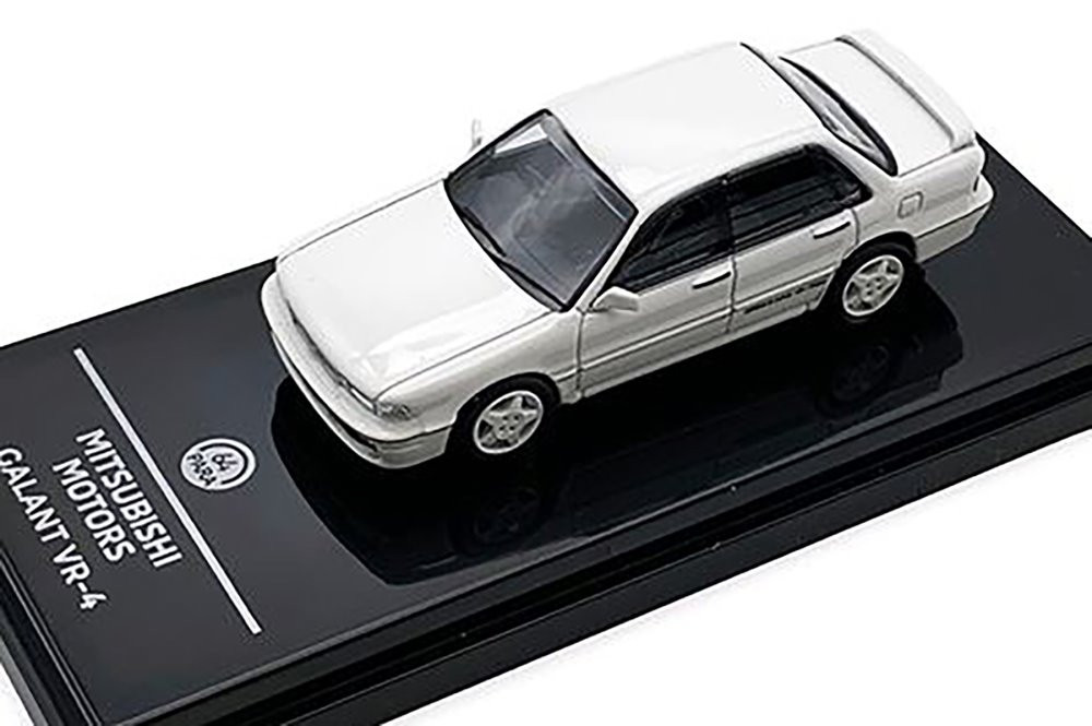 Mitsubishi Galant VR-4 LHD, Sophia White - Paragon PA55106W - 1/64 scale Diecast Model Toy Car