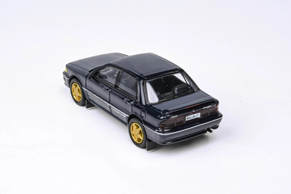 Mitsubishi Galant VR-4 LHD, Cosmic Blue - Paragon PA55105BU - 1/64 scale Diecast Model Toy Car