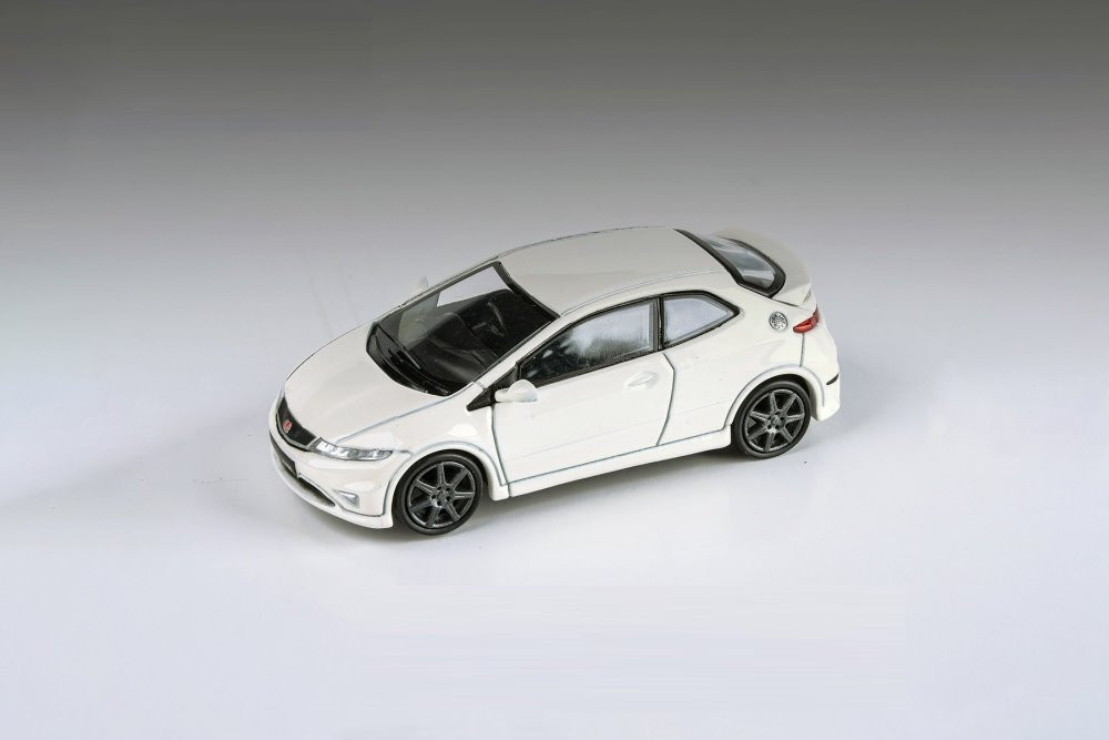 Honda Civic Type R FN2, Championship White - Paragon PA55392W - 1/64 scale Diecast Model Toy Car
