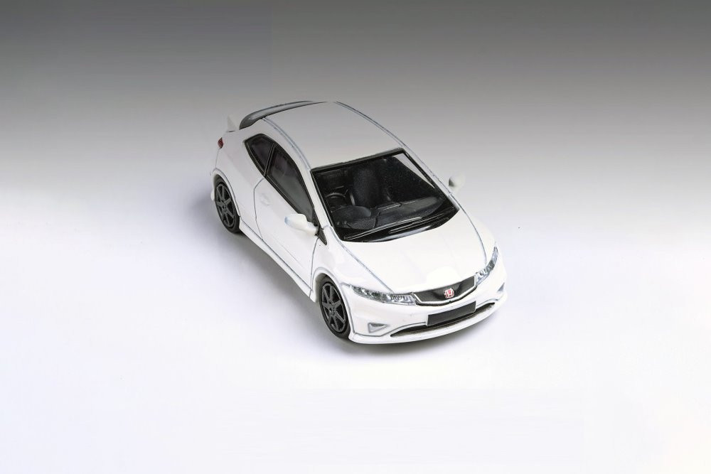 Honda Civic Type R FN2, Championship White - Paragon PA55392W - 1/64 scale Diecast Model Toy Car