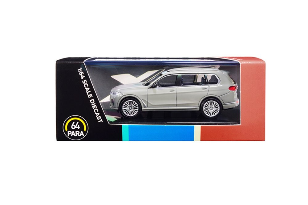 BMW X7, Nardo Gray - Paragon PA55195GY - 1/64 scale Diecast Model Toy Car