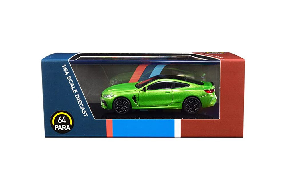 BMW M8 Coupe, Java Green - Paragon PA55216GN - 1/64 scale Diecast Model Toy Car