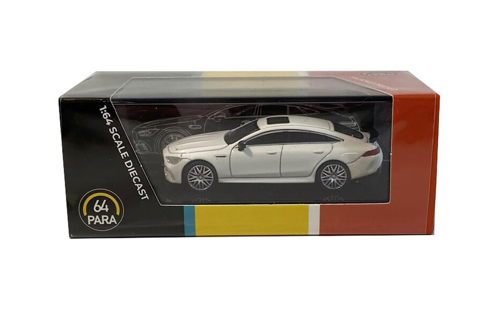 Mercedes-Benz AMG GT 63 S, Diamond White - Paragon PA55284W - 1/64 scale Diecast Model Toy Car