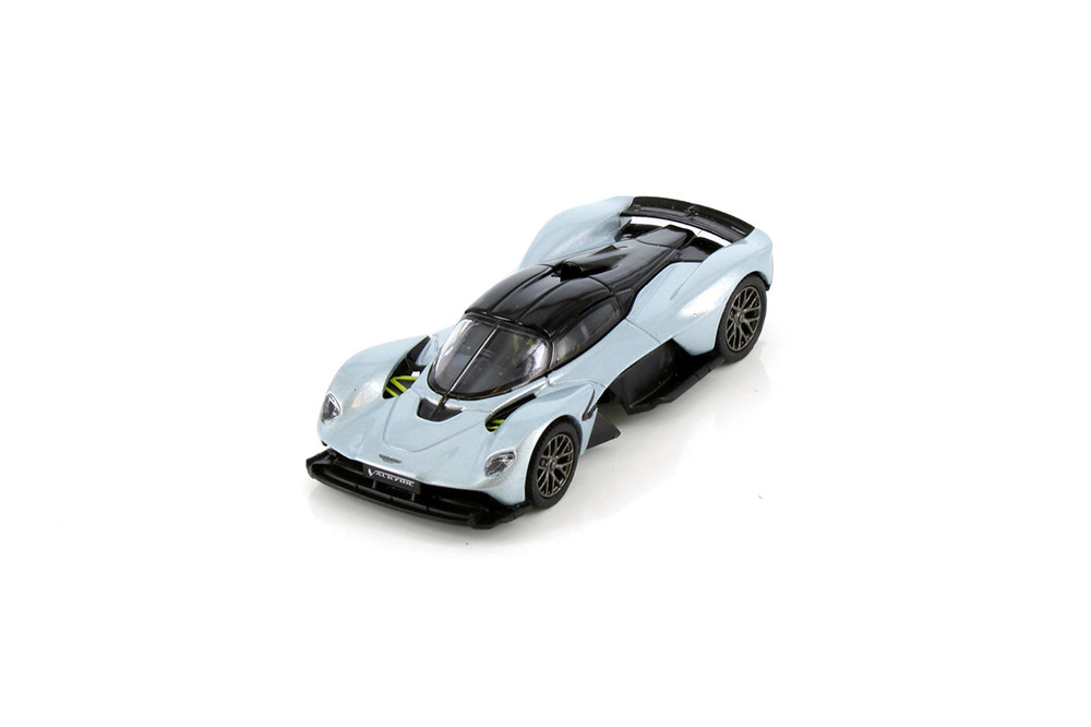 Aston Martin Valkrite, Skyfall Silver - Kinsmart H11B - 1/64 Scale Diecast Model Toy Car