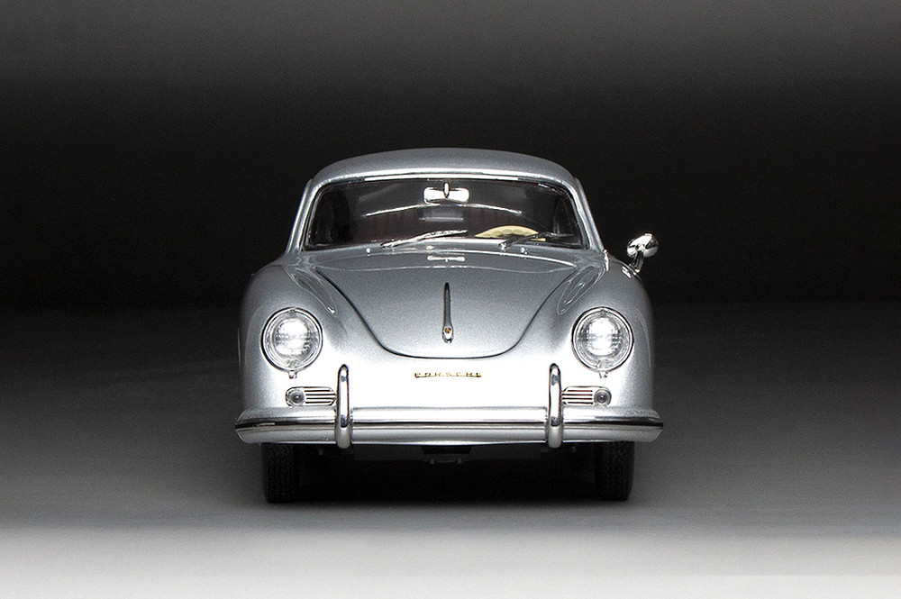 1957 Porsche 365A 1500 GS Carrera GT Coupe, Silver - Sun