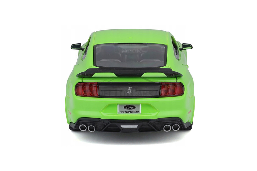 2020 Ford Mustang Shelby GT500 Hardtop, Green, Showcasts 38532GN - 1/24 Scale Diecast Model Toy Car
