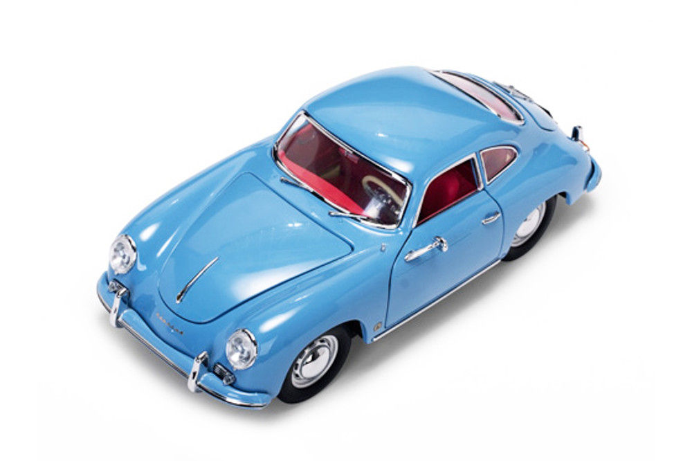 1957 Porsche 365A 1500 GS Carrera GT Coupe, Aquamarine Blue, Sun Star SS1342 - 1/18 Scale Model Car
