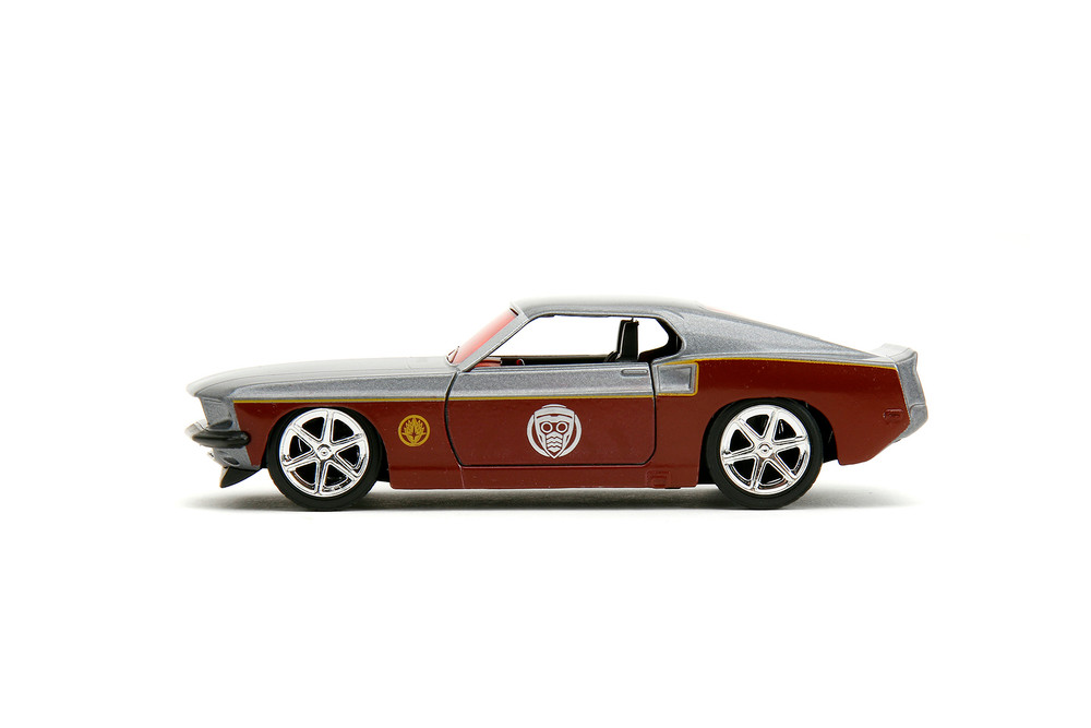 1969 Ford Mustang w/Star Lord Figure, Guardians of the Galaxy, Jada Toys 33077, 1/32 Scale Car
