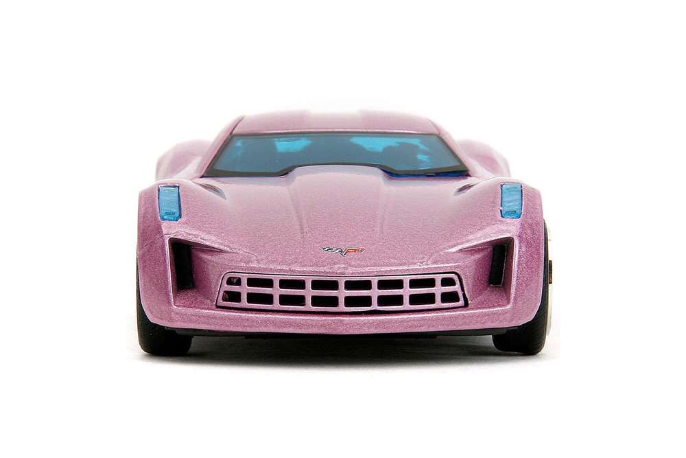 2009 Chevy Corvette Stingray Concept, Pink - Jada Toys 34854 - 1/32 Scale Diecast Model Toy Car