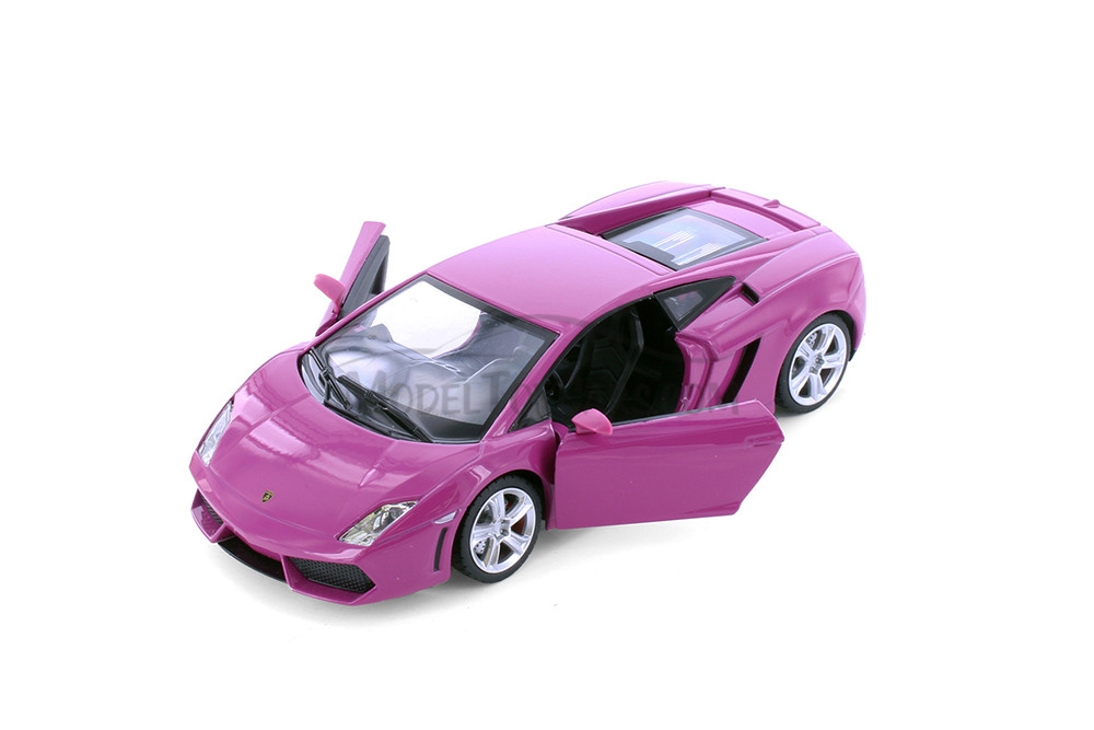 Lamborghini Gallardo LP 560-4 Hardtop, Purple, Showcasts 68253PR - 1/24 Scale Diecast Model Toy Car