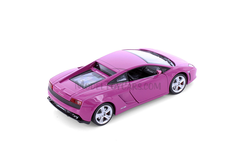 Lamborghini Gallardo LP 560-4 Hardtop, Purple, Showcasts 68253PR - 1/24 Scale Diecast Model Toy Car