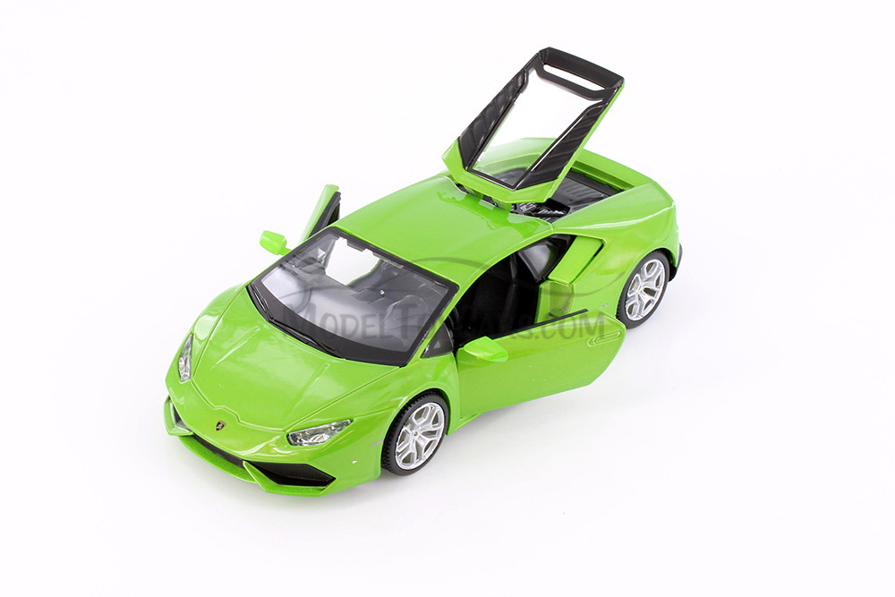 Lamborghini Huracan Coupe, Green & Yellow - Showcasts 37509 - 1/24