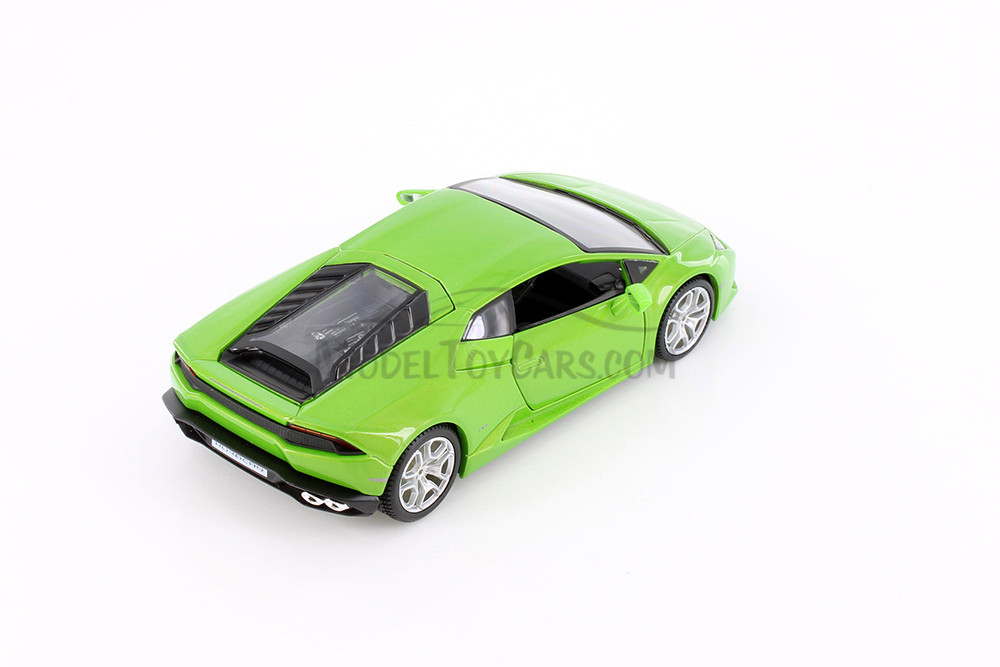 Lamborghini Huracan Coupe, Green & Yellow - Showcasts 37509 - 1/24