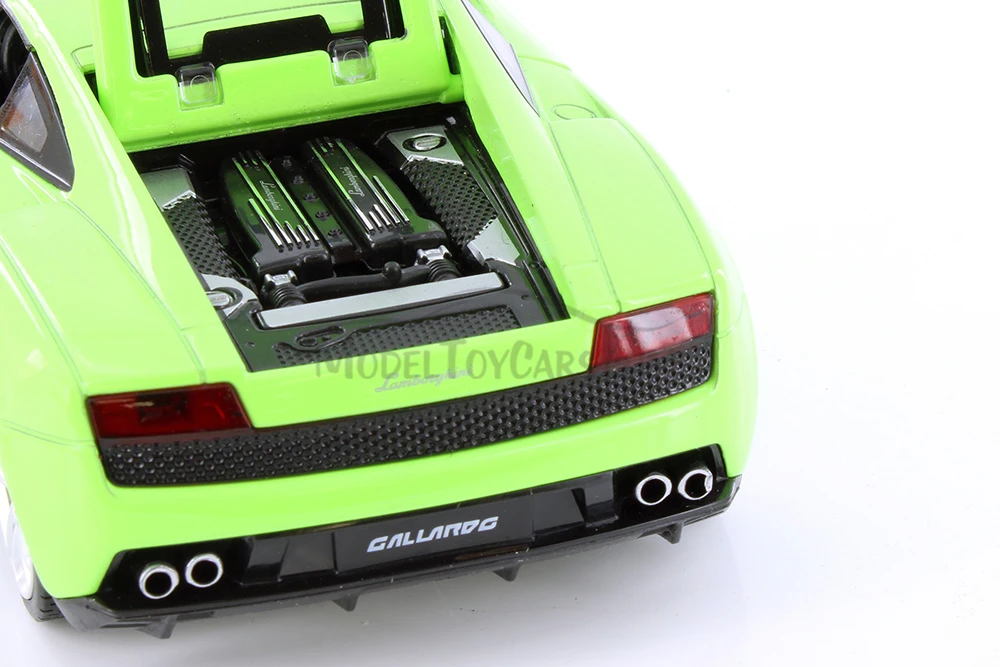 Lamborghini Gallardo LP 560-4 Hardtop, Green - Showcasts 68253GN - 1/24 Scale Diecast Model Toy Car