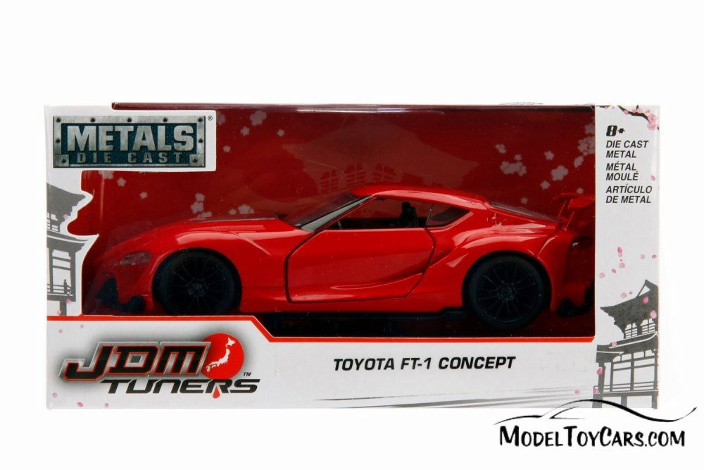 Toyota F-1 Concept Hard Top, Red - Jada 98415WA1 - 1/32 scale Diecast Model Toy Car