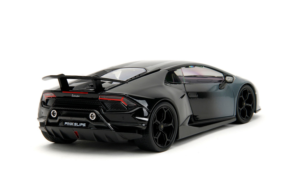 Lamborghini Huracan Perfomante w/Display Base, Gray-Black Gradient, Jada Toys 34895, 1/24 Scale Car