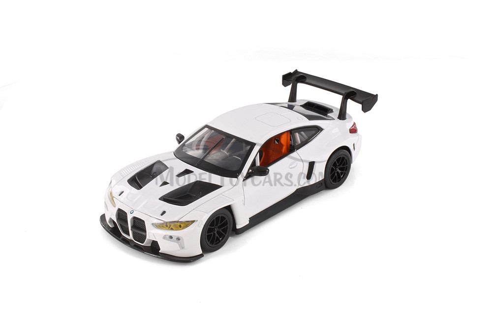 BMW M4 GT3, White - Showcasts 68277W - 1/24 Scale Diecast Model Toy Car