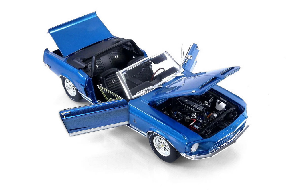 1968 Shelby GT500 Convertible, Acapulco Blue - Acme A1801848 - 1