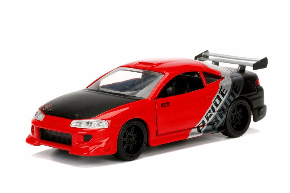 1995 Mitsubishi  Eclipse Hard Top, Red - Jada 99130DP1 - 1/32 Scale Diecast Model Toy Car