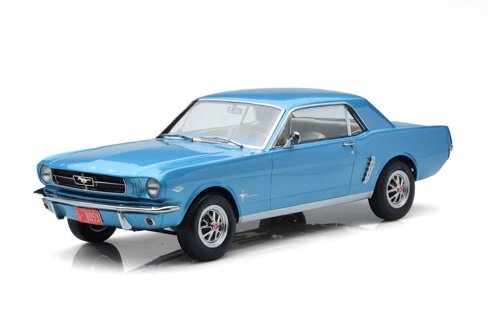 1965 Ford Mustang Hardtop Coupe, Turquoise Metallic - Norev 182800