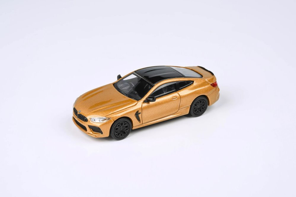 BMW M8 Coupe, Ceylon Gold - Paragon PA55217G - 1/64 scale Diecast