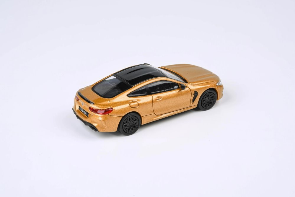 BMW M8 Coupe, Ceylon Gold - Paragon PA55217G - 1/64 scale Diecast Model Toy Car