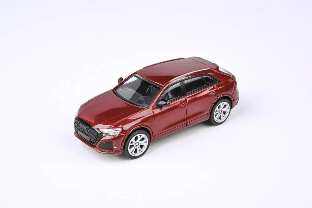 Audi RS Q8 LHD, Matador Red - Paragon PA55176R - 1/64 scale Diecast Model Toy Car