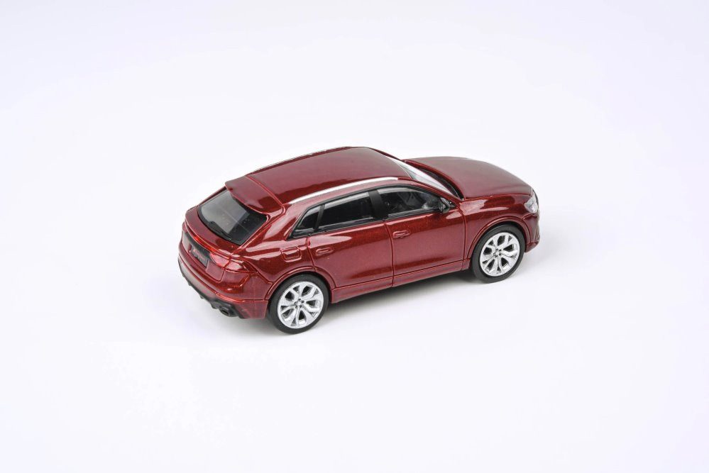 Audi RS Q8 LHD, Matador Red - Paragon PA55176R - 1/64 scale Diecast Model Toy Car