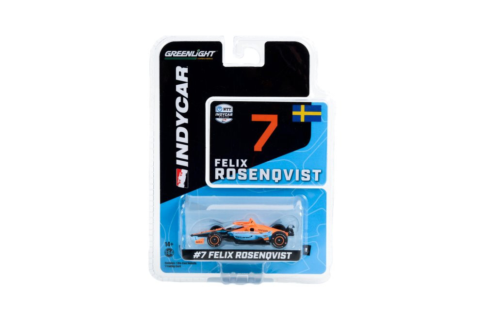 Arrow McLaren SP, 2022 NTT IndyCar, #7 Felix Rosenqvist - Greenlight 11533/48 - 1/64 Scale Diecast Model Toy Car