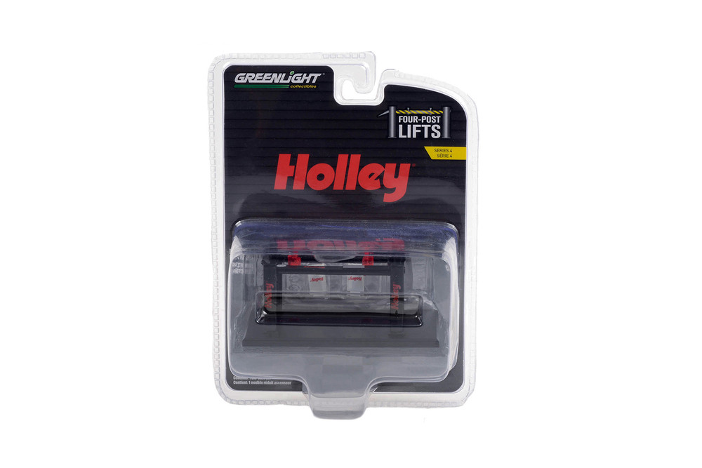 Four-Post Lift, Holley - Greenlight 16150C/48 - 1/64 Scale Diecast Accessory