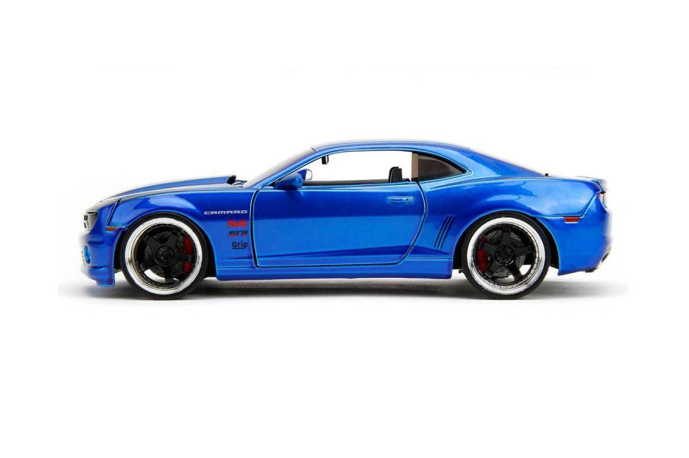 2010 Chevy Camaro, Blue - Jada Toys 34209/4 - 1/24 Scale Diecast