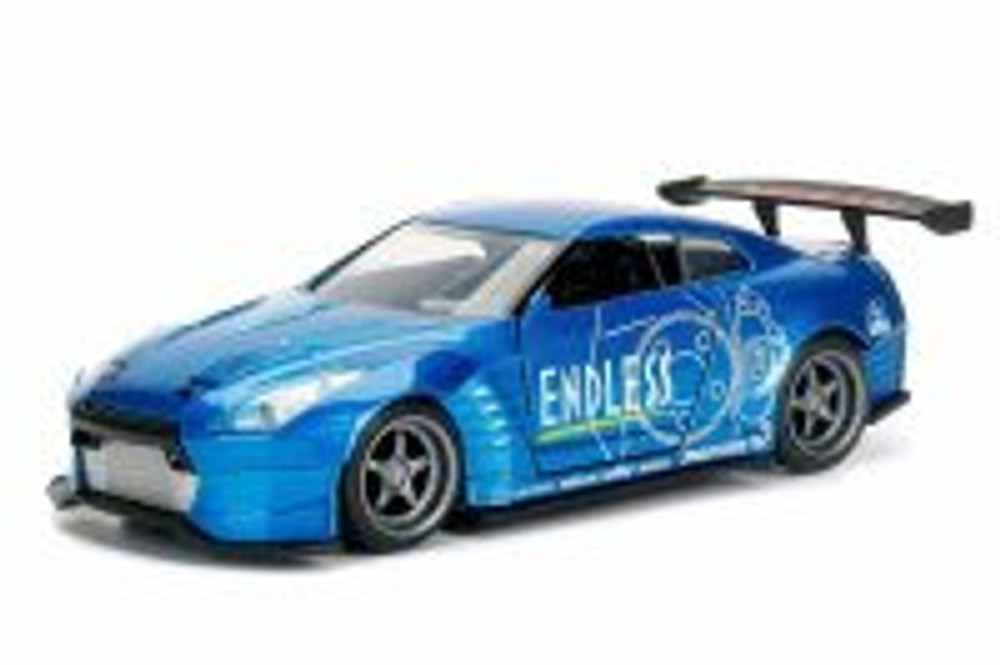 2009 Nissan GT-R Ben Sopra Hard Top, Blue - Jada 98574WA1 - 1/32 scale Diecast Model Toy Car