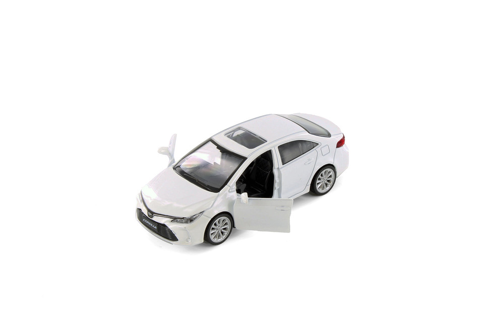 Toyota Corolla Hybrid, White - Showcasts 67813D - 1/43 Scale Diecast Model Toy Car