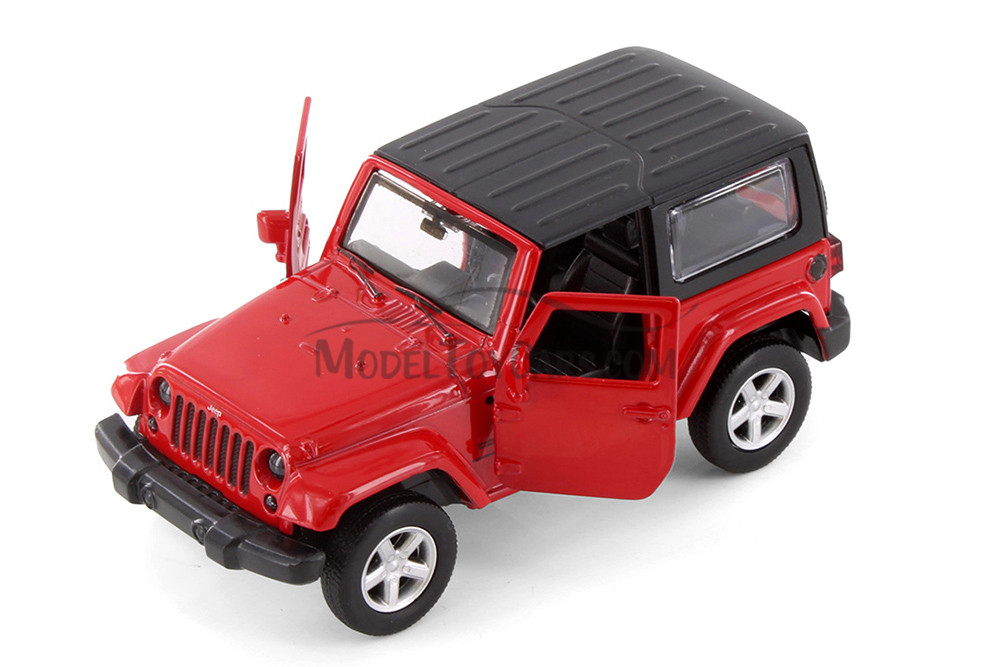 Jeep Wrangler, Red - Showcasts 67425D - 1/43 Scale Diecast Model Toy Car