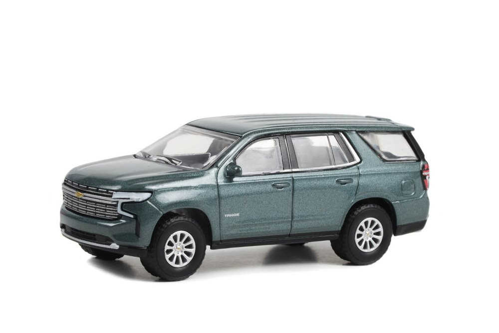 2022 Chevy Tahoe Premier, Gray - Greenlight 68020D/48 - 1/64 Scale
