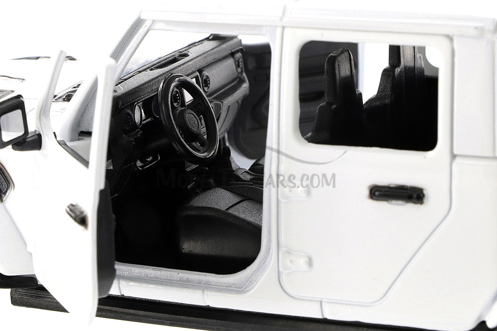 Modèle Réduit 1/36 Jeep Wrangler Gladiator Pickup En Diecast Noir - JackieKim, Neuf