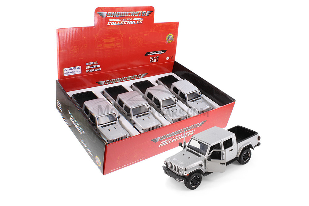 2021 Jeep Gladiator Overland (Closed Top) Pickup Truck, Silver