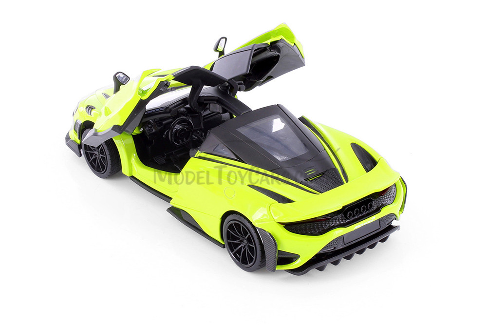 McLaren 765LT, Green - Showcasts 68276D - 1/24 Scale Diecast Model