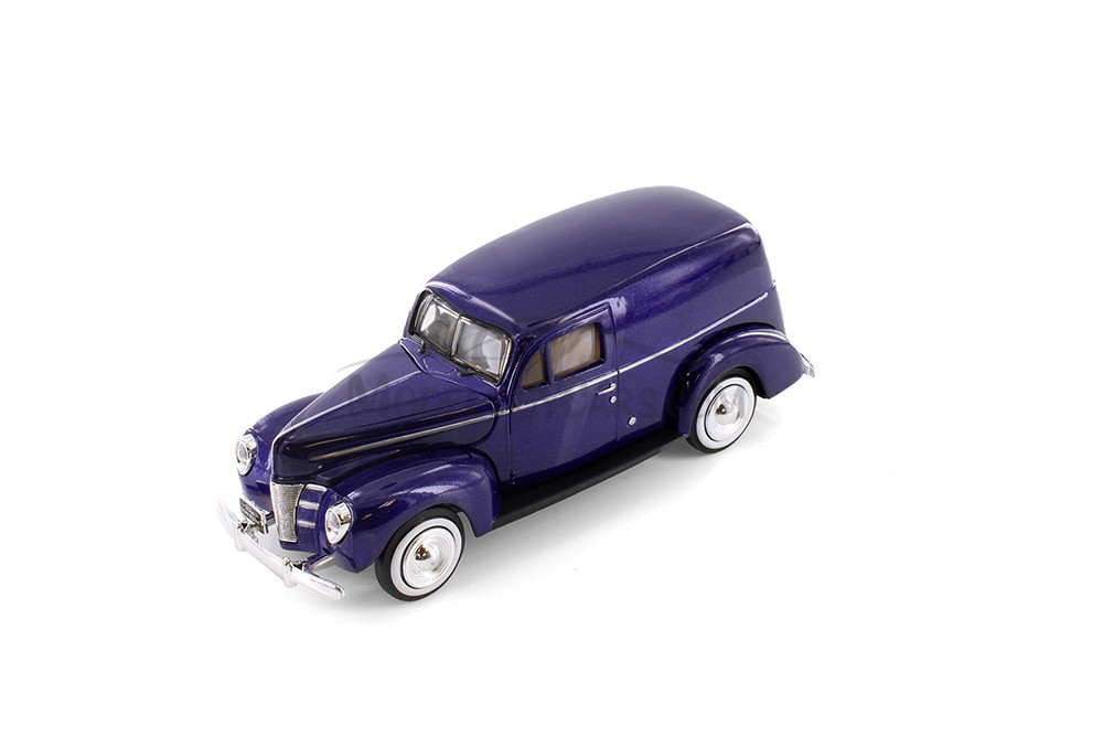 1940 Ford Sedan Delivery, Purple - Showcasts 77250D - 1/24 Scale