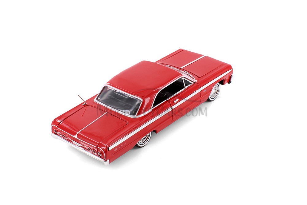 1964 Chevy Impala Hardtop, Red - Showcasts 77259D - 1/24 Scale