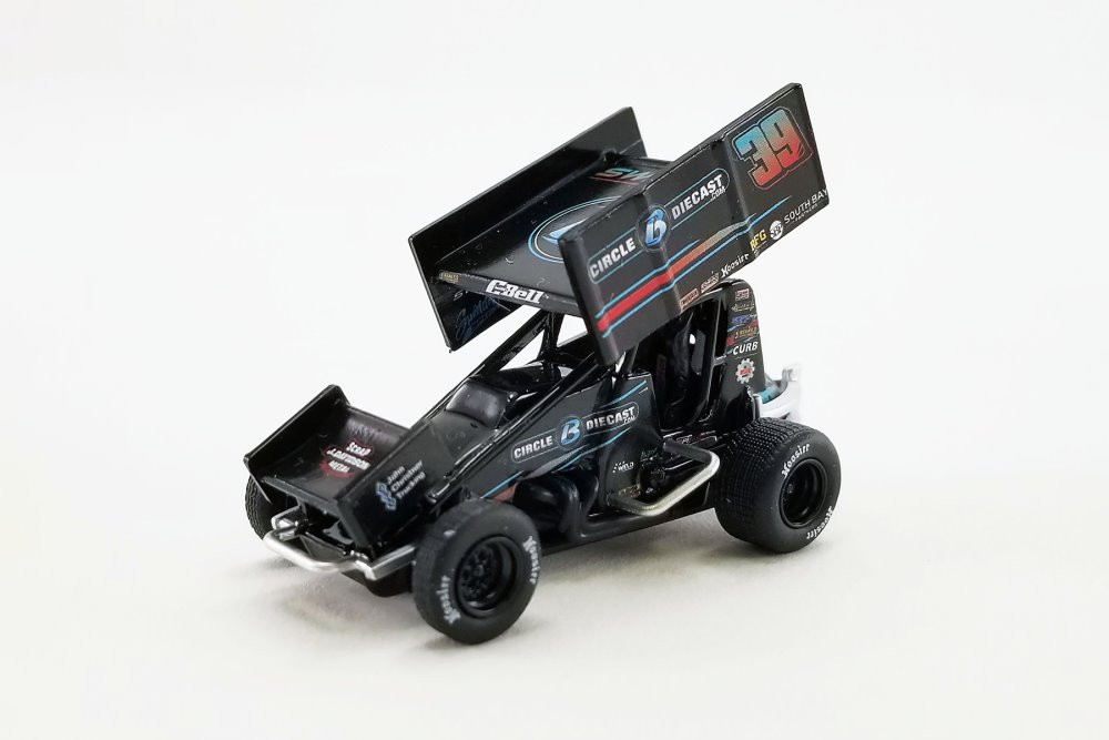 2022 Winged Sprint Car, #39 Christopher Bell - Acme A6422013 - 1/64 Scale Diecast Model Toy Car