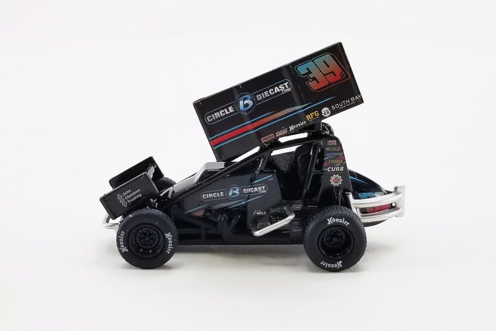 2022 Winged Sprint Car, #39 Christopher Bell - Acme A6422013 - 1/64 Scale Diecast Model Toy Car