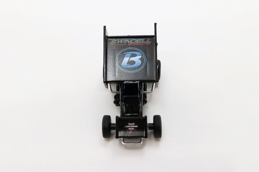 2022 Winged Sprint Car, #39 Christopher Bell - Acme A6422013 - 1/64 Scale Diecast Model Toy Car