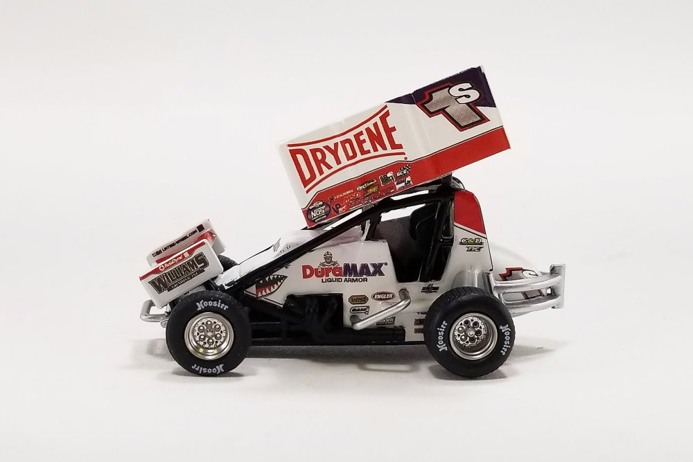 2022 Winged Sprint Car, #1S Logan Schuchart - Acme A6422004 - 1/64 Scale Diecast Car