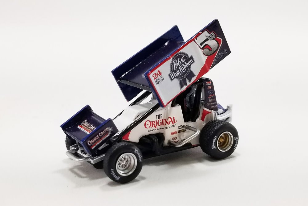 2022 Winged Sprint Car, #5W Lucas Wolfe - Acme A6422006 - 1/64 scale Diecast Model Toy Car