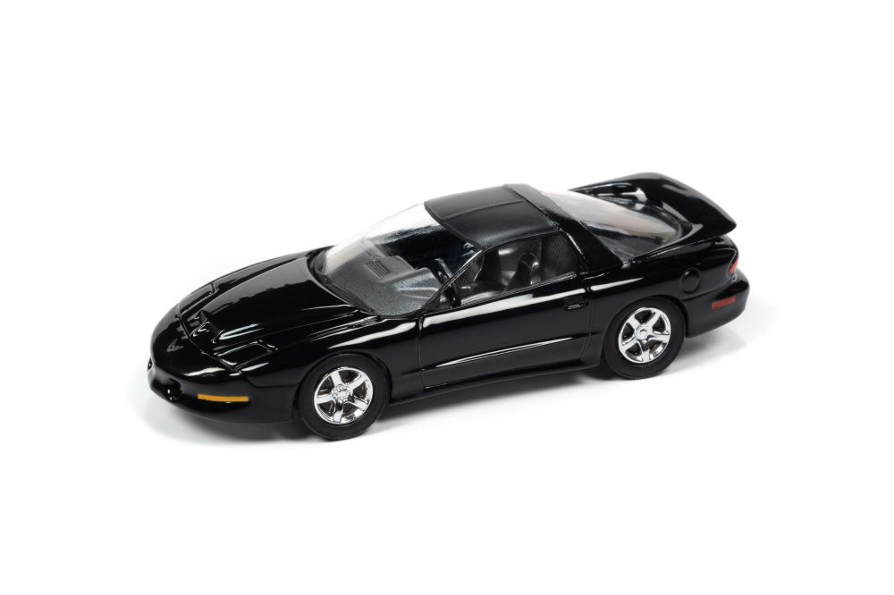 1997 Pontiac Firebird Trans Am WS6, Black - Johnny Lightning JLSP194/24B - 1/64 scale Diecast Car