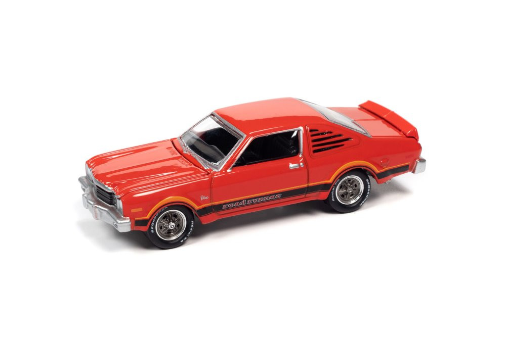 1976 Plymouth Volare Road Runner, Orange - Johnny Lightning JLSP197/24A - 1/64 scale Diecast Car