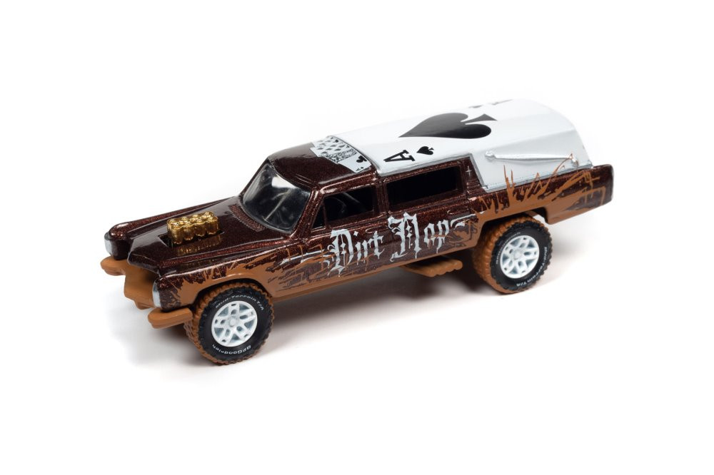 Haulin' Hearse Custom, Dark Copper/Bronze - Johnny Lightning