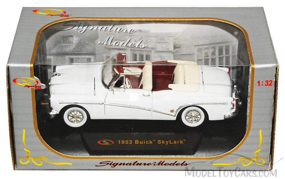 1953 Buick Skylark Convertible, White - Signature Models 32321 - 1/32 Scale Diecast Model Toy Car